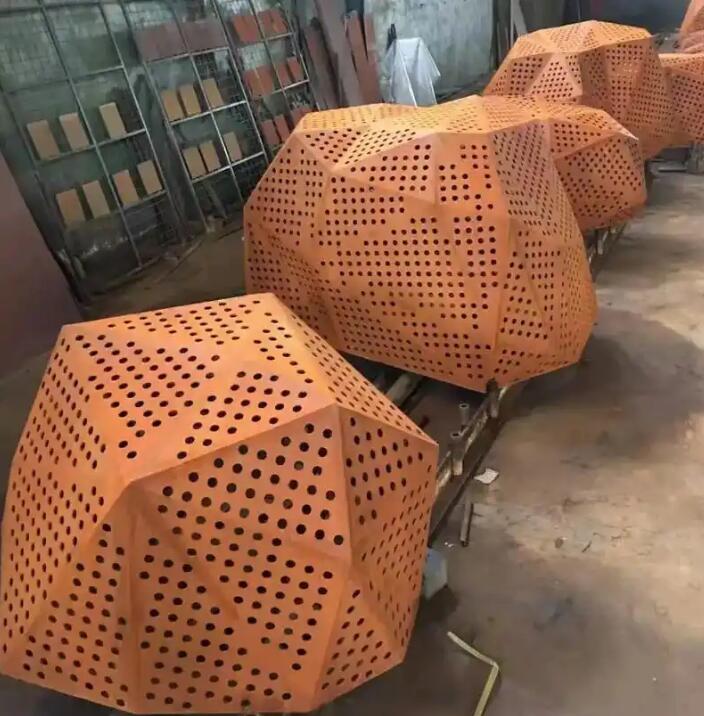 梅列耐候钢造型