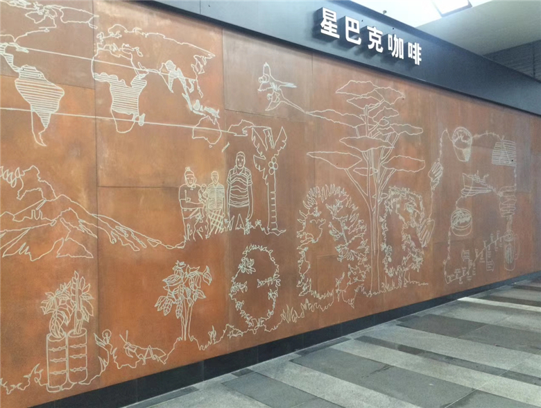 梅列耐候钢幕墙